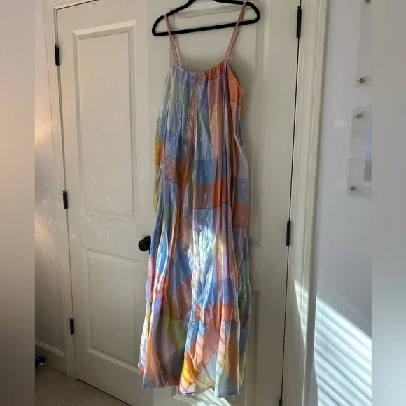 Pilcro Plaid Tent Maxi Dress - Picture 3 of 6